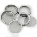 70MM Food Grade 304 Stainless Steel Fine Mesh Seed Sprouting Screen And Mesh Strainer Lid for Canning Jars